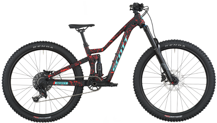 Scott Ransom full suspension demo mountain bike